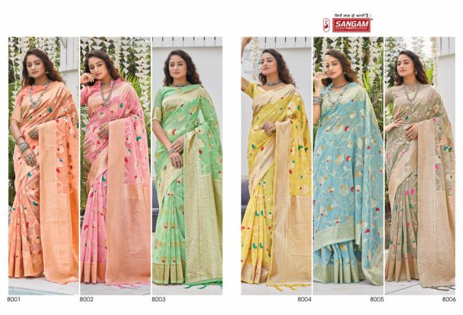 Sangam Roop Shikha New Exclusive Ethnic Wear Cotton Sarees Collection